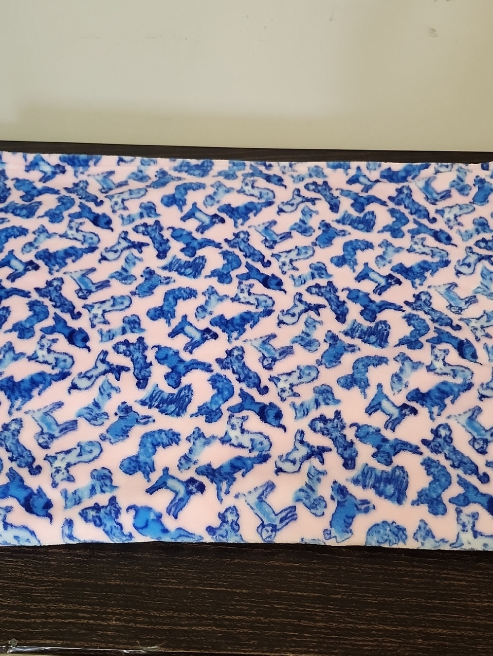 Lilly Pulitzer Ruff Night throw blanket 48" X 60" Soft Cozy Dogs